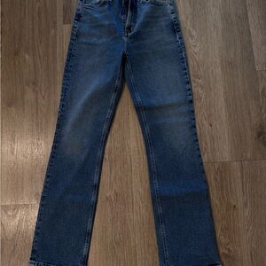 AGOLDE Classic Blue Denim Jeans